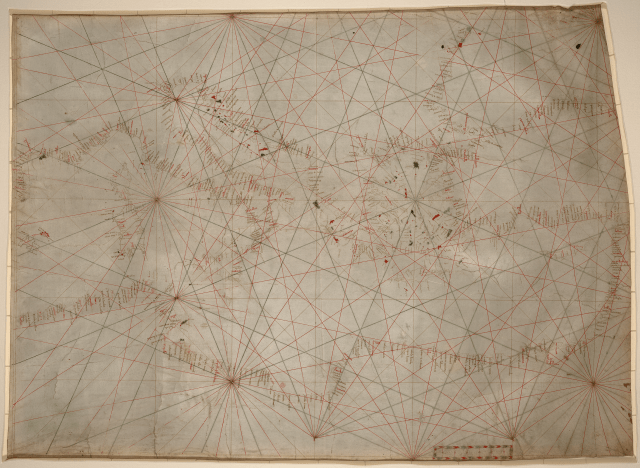The Portolan Chart of the Mediterranean, ca. 1320-50. Geography and Map Division, Library of Congress, Washington, DC.